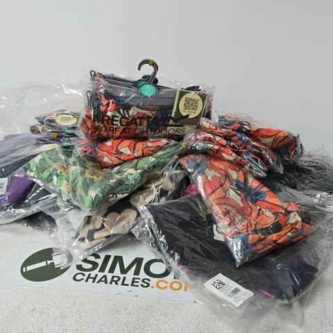 BOX OF APPROXIMATELY 40 BRAND NEW REGATTA CLOTHING ITEMS IN VARIOUS STYLES , COLOURS AND SIZES