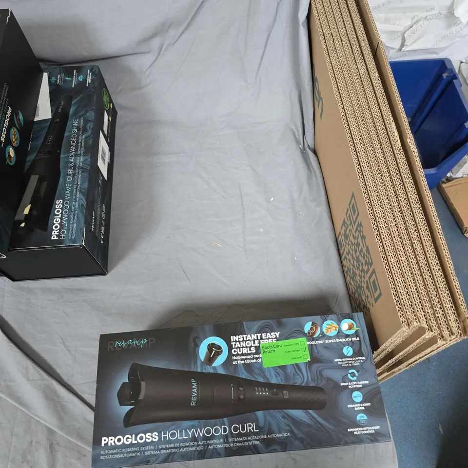 REVAMP PROGLOSS HOLLYWOOD CURL AUTOMATIC HAIR CURLING WAND