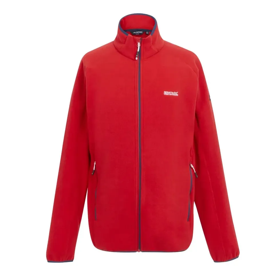 BRAND NEW REGATTA HADFIELD MENS FLEECE DANGER RED UK SIZE 5XL