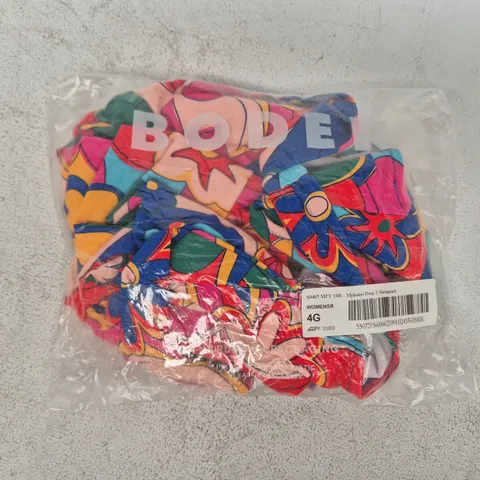 BAGGED BODEN MYKONOS DEEP V SWIMSUIT IN MULTI SIZE 10R