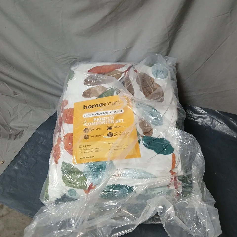 HOMESMART PRINTED COMFORTER SET 