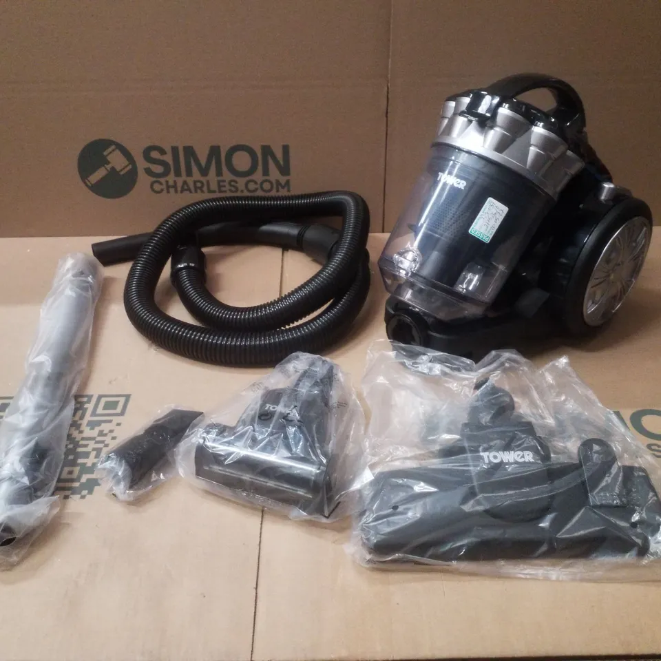 BOXED TOWER TXP10PET MULTI-CYCLONIC CYLINDER VACUUM CLEANER