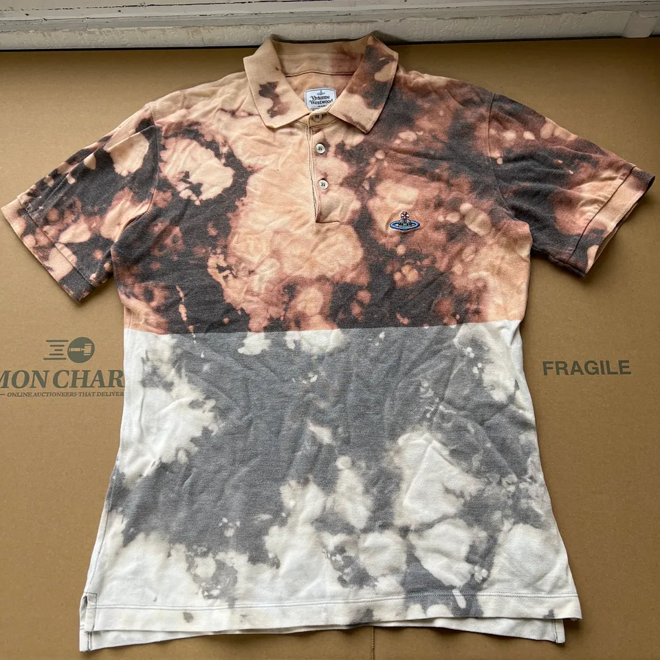 VIVIAN WESTWOOD MENS SIZE MEDIUM POLO SHIRT