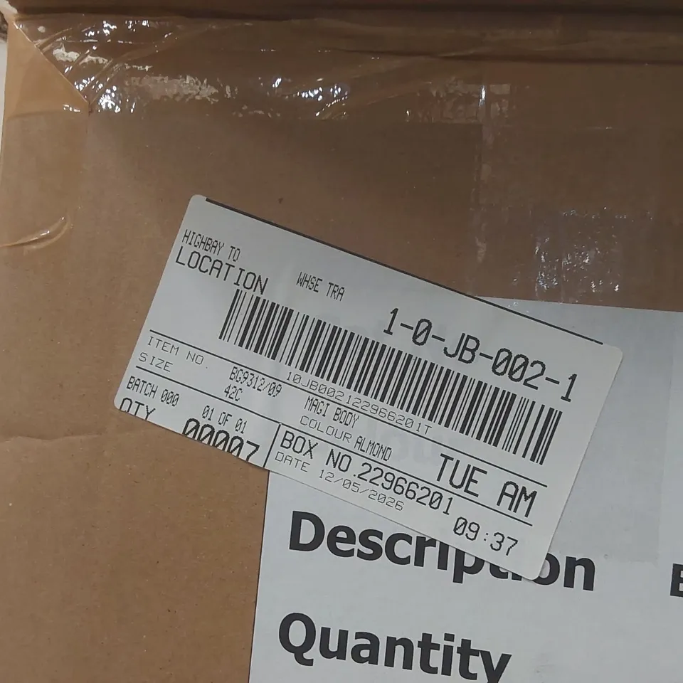 BOX CONTAINING APPROXIMATELY 7x BRAND NEW MAGISCULPT ALMOND BODYSUITS - SIZE 42C