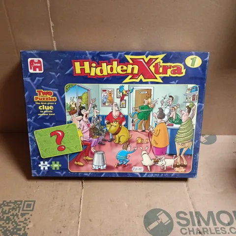 HIDDENXTRA 1 JIGSAW PUZZLE GAME - INCLUDES 200-PIECE AND 1000-PIECE