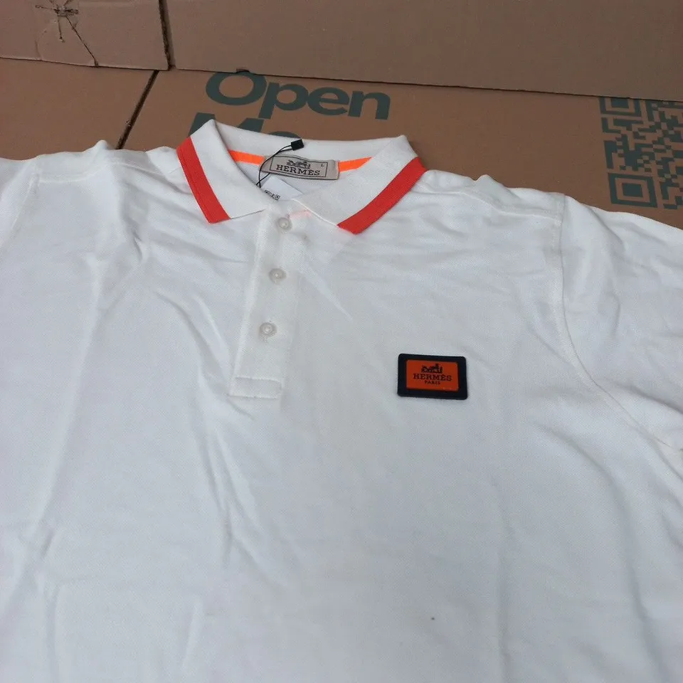 HERMÈS PARIS POLO SHIRT – SIZE L