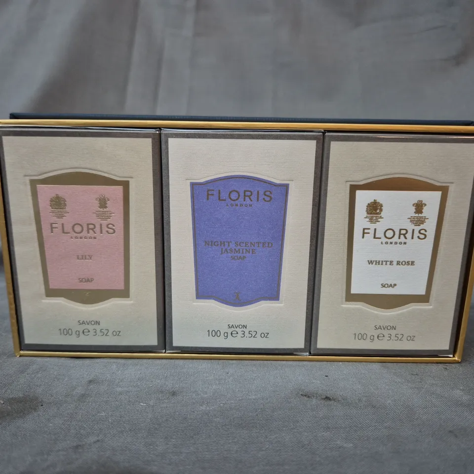 FLORIS LONDON  - LADIES TRIO SOAP GIFT