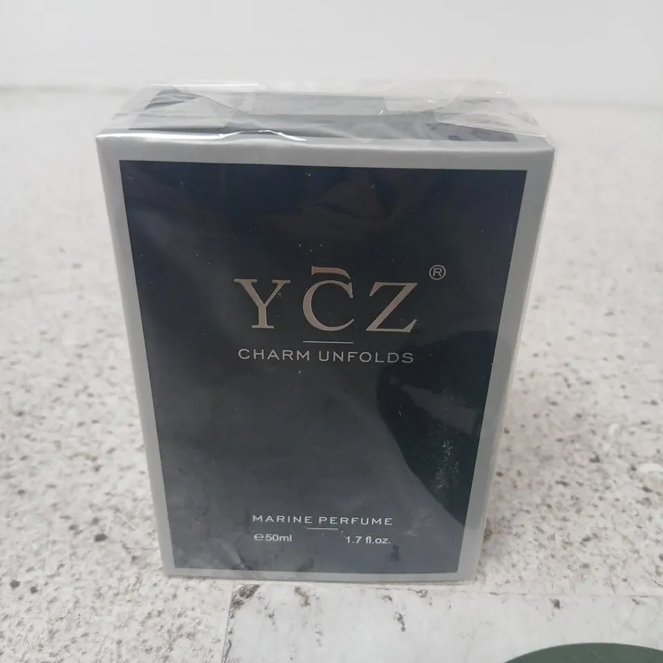 BOXED AND SEALED YCZ CHARM UNFOLDS MARINE PERFUME 50ML