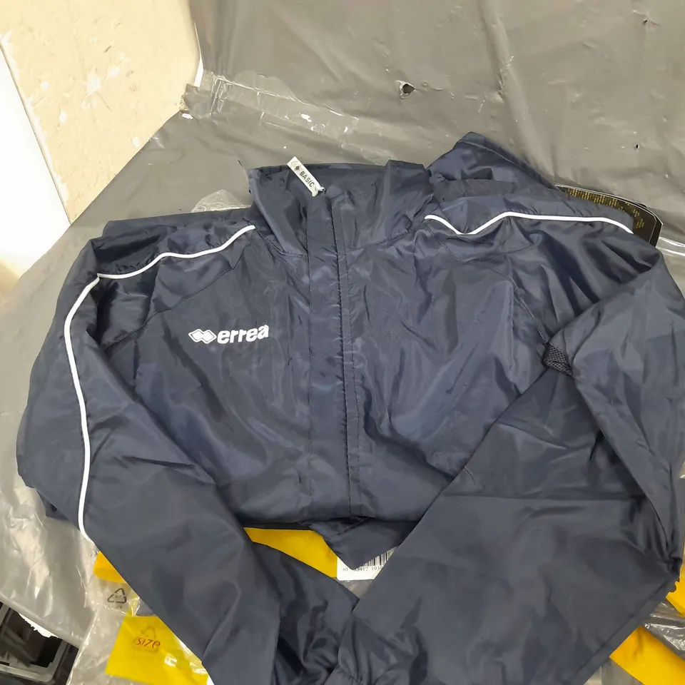 LOT OF 9 ERREA BLUE RAIN COAT SIZE S