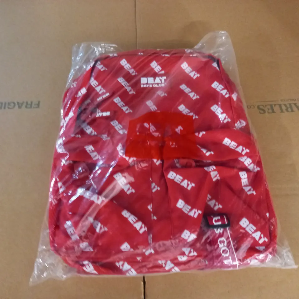 BEAT BOYZ CLUB RED BACKPACK
