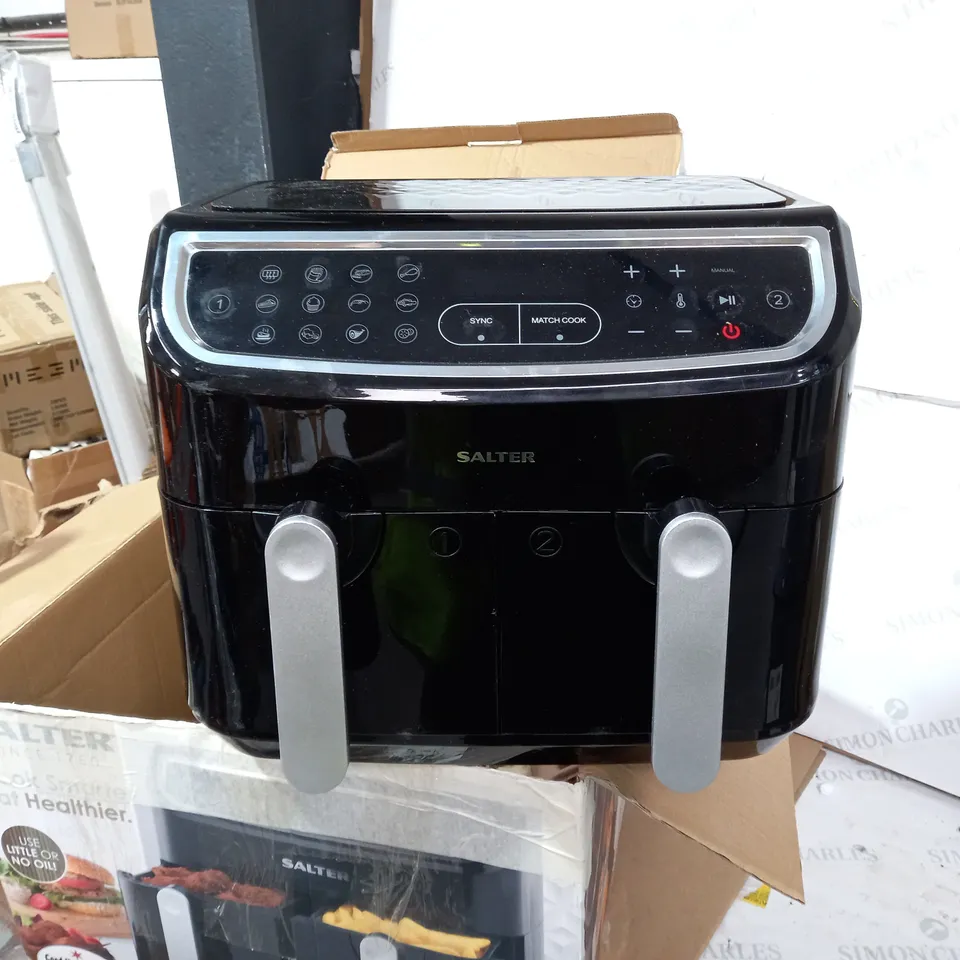SALTER EK4548 DUAL COOK PRO AIR FRYER