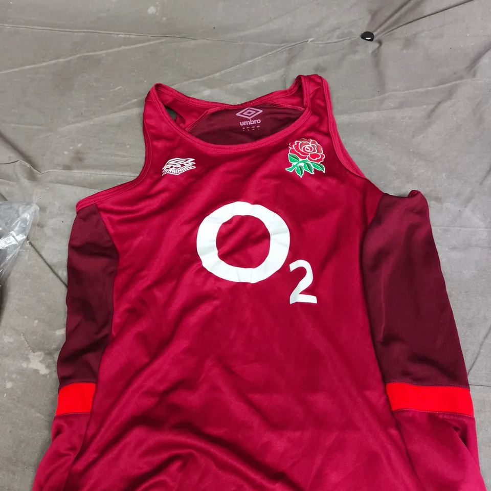 ENGLAND RUGBY TRAINING VEST - L