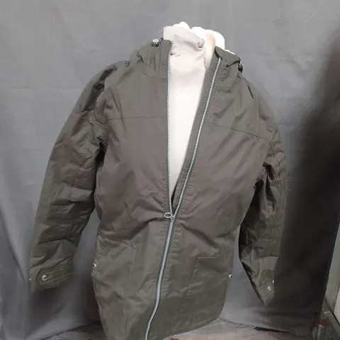 REGATTA GREAT OUTDOORS LINED JACKET IN DARK OLIVE SIZE 16