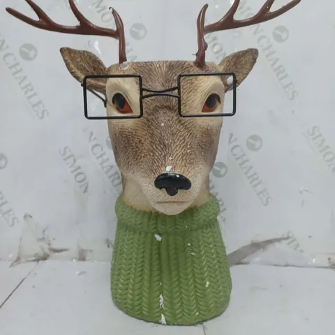 BOXED GARDEN REFLECTIONS NOVELTY PLANTER (DEER)