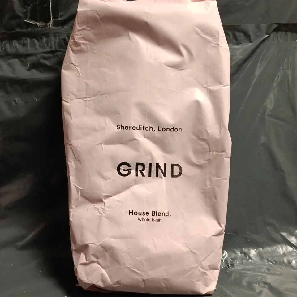 GRIND HOUSE BLEND WHOLE BEAN 1KG BAG OF COFFEE BEANS