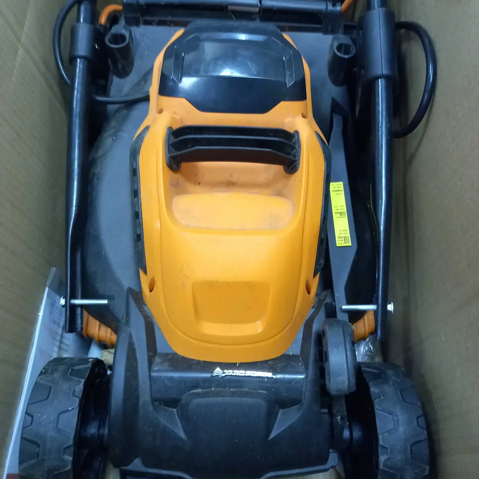 YARD FORCE CORDLESS LAWNMOWER & GRASS CUTTER 