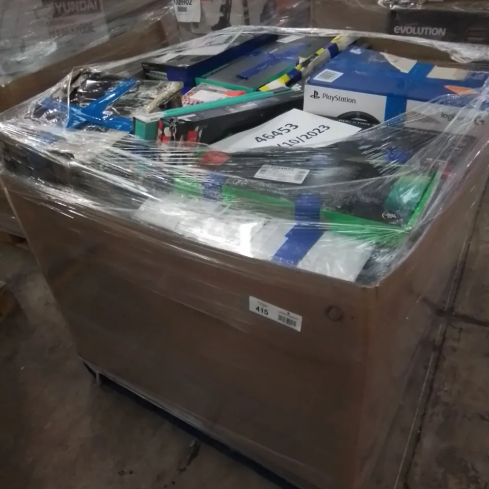 PALLET TO CONTAIN APPROXIMATELY 103 ASSORTED ELECTRONIC GOODS & PRODUCTS. INCLUDES
