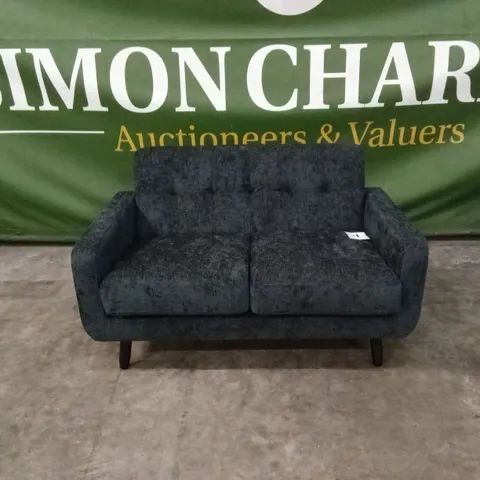 OSLO FABRIC 2 SEATER SOFA - SLATE