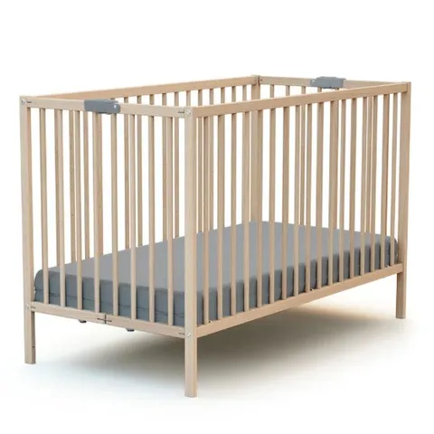BOXED VAHRAM FOLDING COT BED (1 BOX)