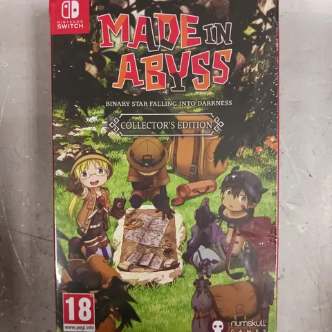 BOXED SEALED MADE IN ABYSS COLLECTOR'S EDITION FOR NINTENDO SWITCH