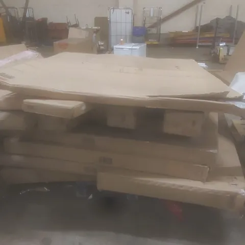 PALLET OF ASSORTED INCOMPLETE HOMES DIRECT 365 BED PARTS AND PIECES