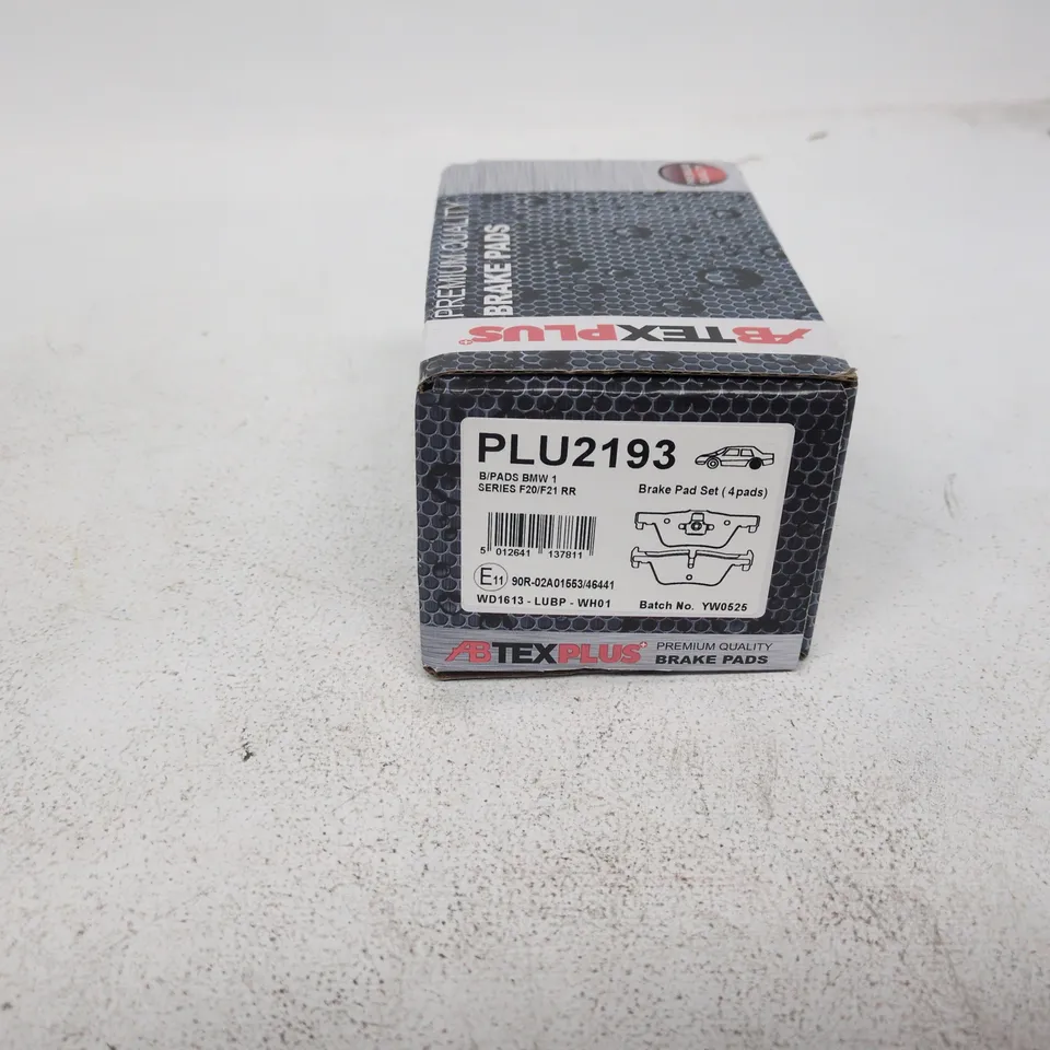 ABTEX PLUS BRAKE PAD SET (4 PADS) PLU2193