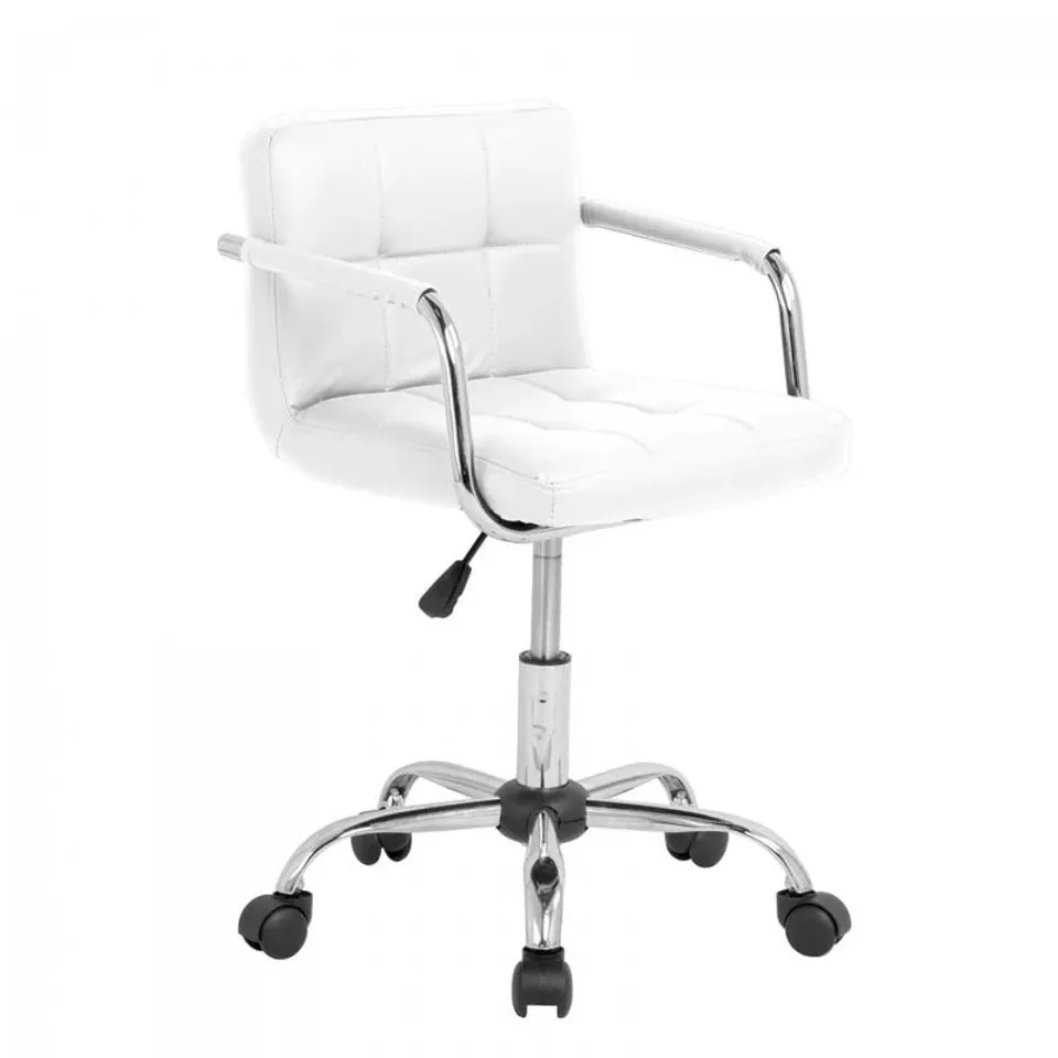 BOXED NEO CUBE OFFICE SWIVEL CHAIR - WHITE (1 BOX)