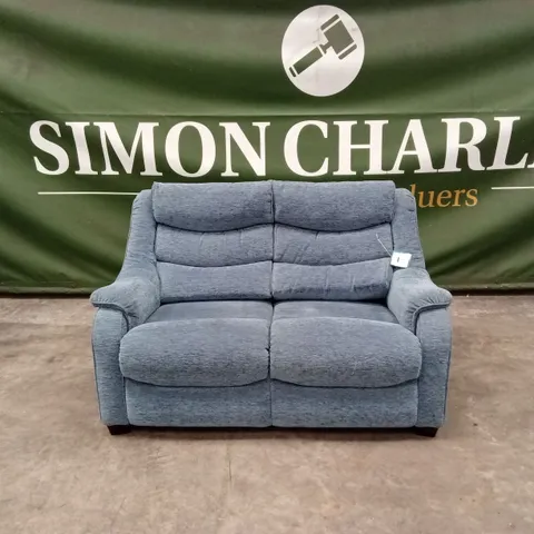 PARKER KNOLL 2 SEATER DENVER FABRIC SOFA