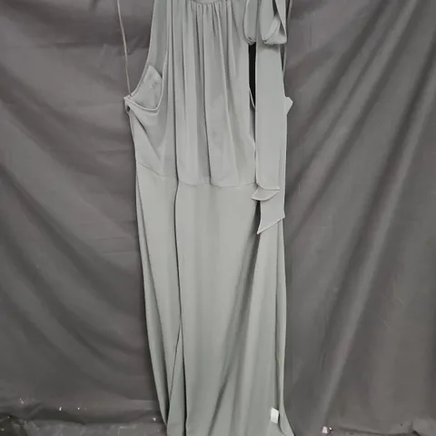 MONSOON MONIKA MAXI DRESS IN SAGE SIZE 18
