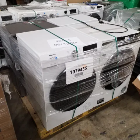 PALLET OF APPROXIMATELY 4 UNPROCESSED RAW RETURN WHITE GOODS TO INCLUDE