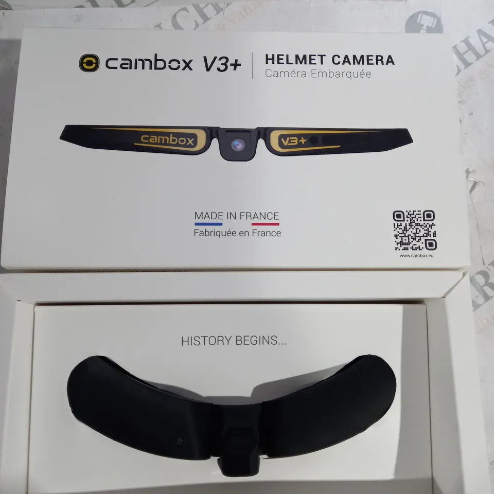 BOXED CAMBOX V3+ HELMET CAMERA 