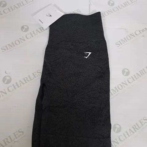 GYMSHARK ADAPT PATTERN SEAMLESS TIGHT SHORTS SIZE L
