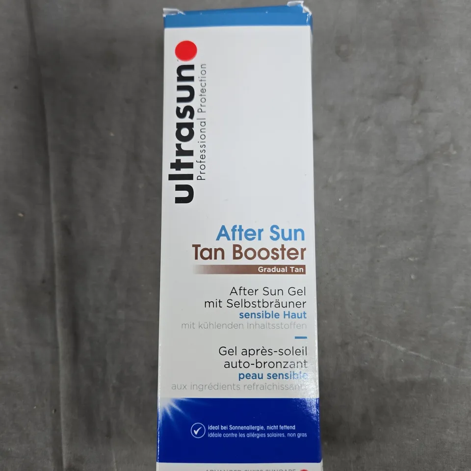 ULTRASUN AFTER SUN TAN BOOSTER GEL – 150 ML, SELF-TANNER, BOXED