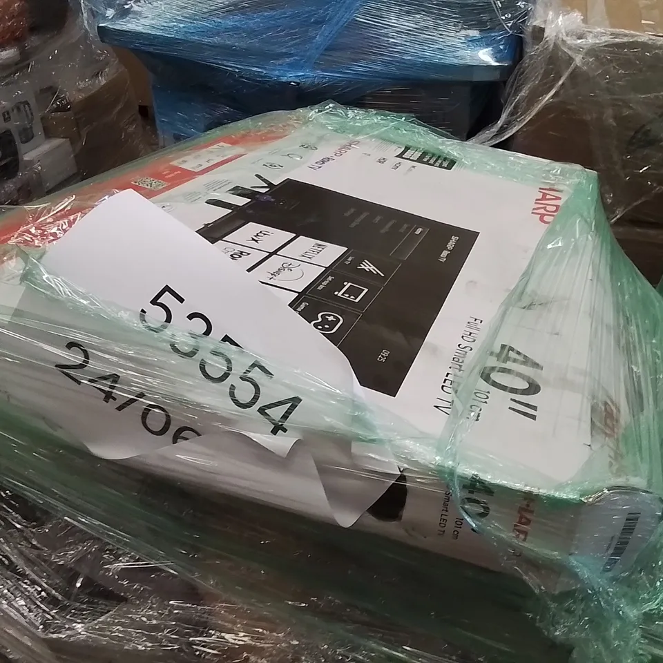 PALLET CONTAINING A LARGE QUANTITY OF ELECTRICAL PRODUCTS TO INCLUDE;KETTLE,STAND MIXER,AIR FRYER,BLENDER,TOASTER,TOWER FAN