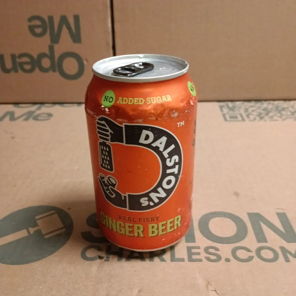 APPROXIMATELY 12 CANS OF DALSTON'S REAL FIERY GINGER BEER 330ML PER CAN