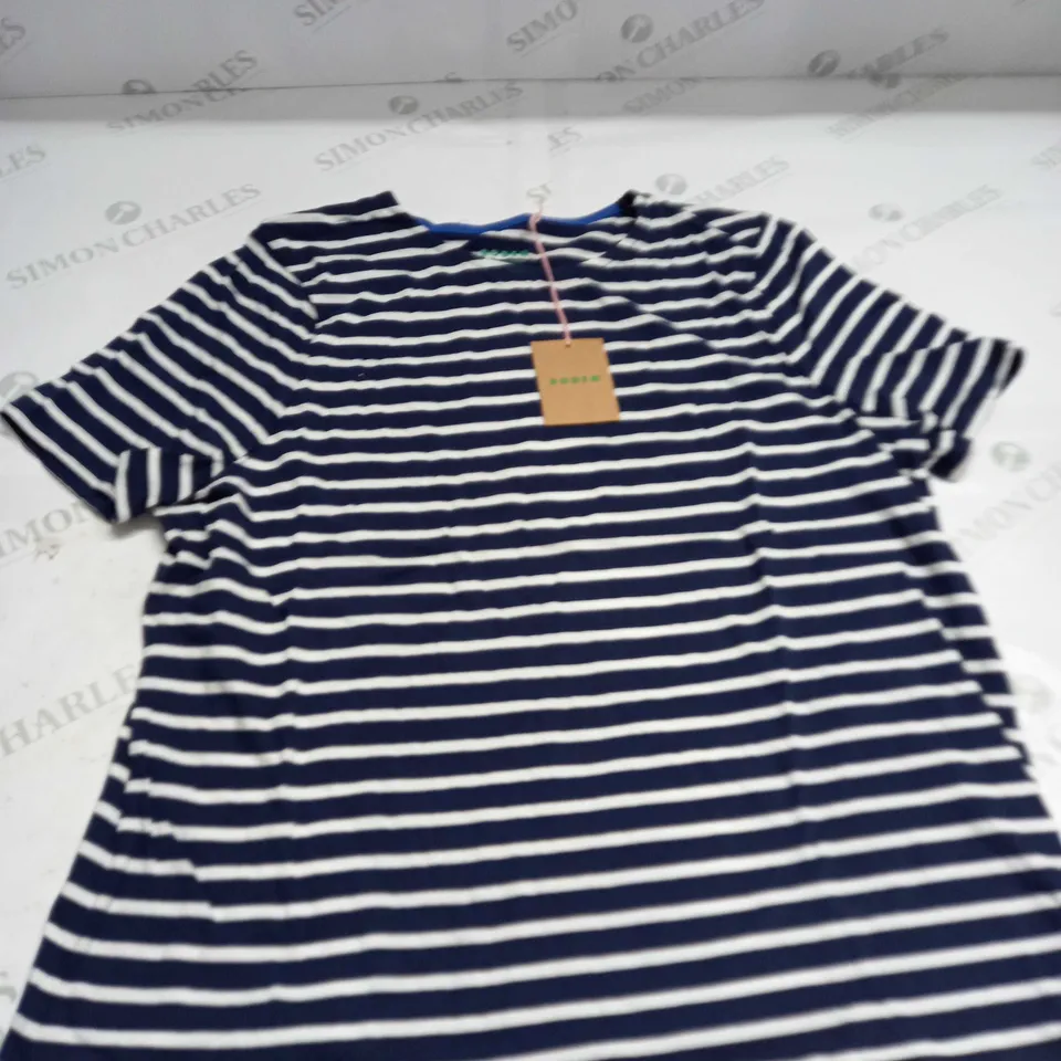 BODEN STRIPED T-SHIRT SIZE 14