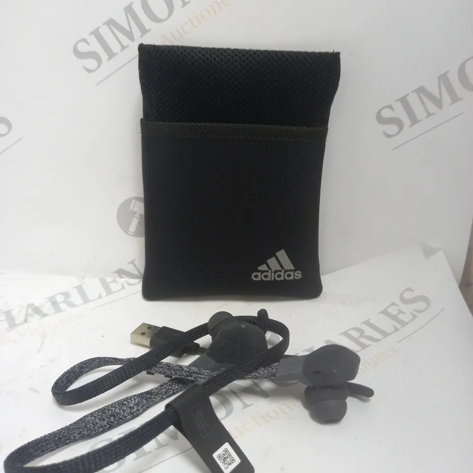 BOXED ADIDAS FWD-01 BLUETOOTH SPORT HEADPHONES - NIGHT GREY
