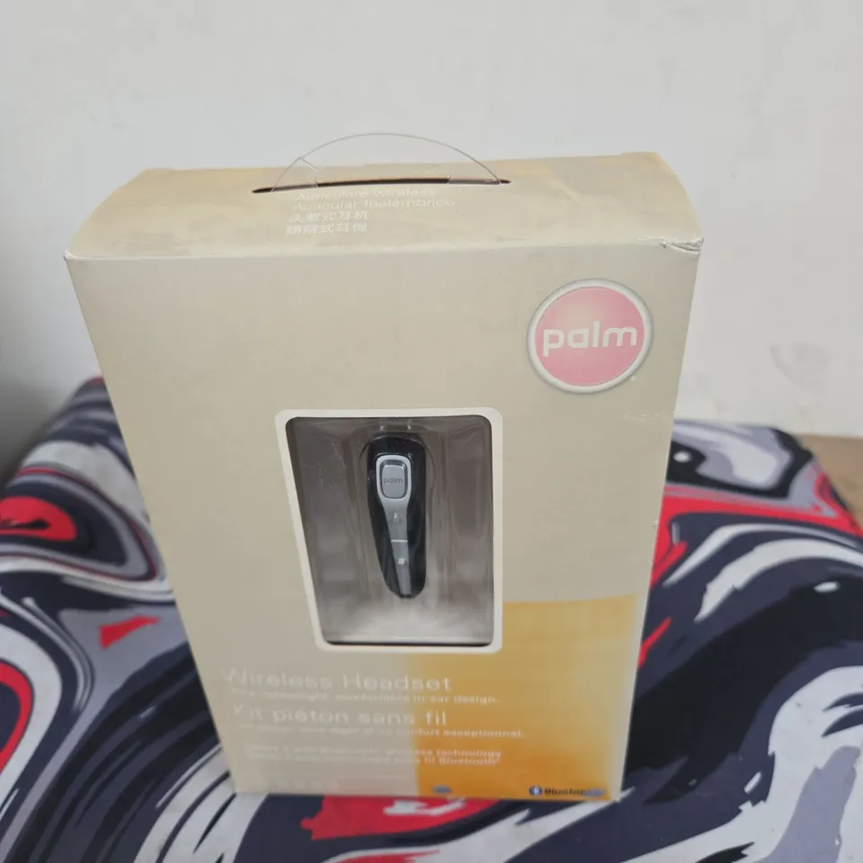 PALM WIRELESS HEADSET – BLUETOOTH 1.2, BOXED
