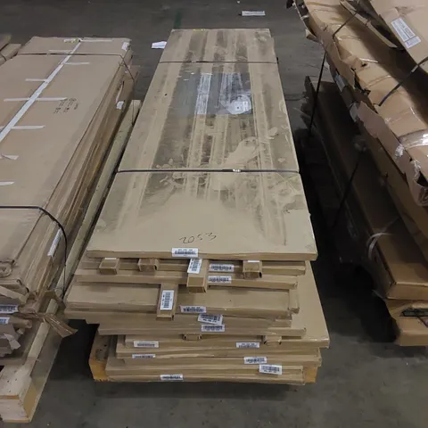 PALLET TO CONTAIN APPROX 14 X ASSORTED WORKTOPS, SIZES AND COLOURS MAY VARY