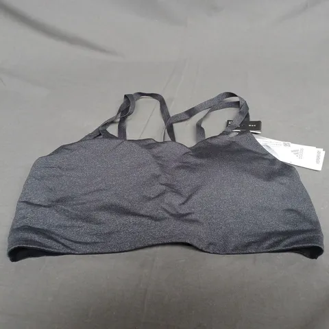 ADIDAS BLACK NOIR SPORTS BRA SIZE UNSPECIFIED