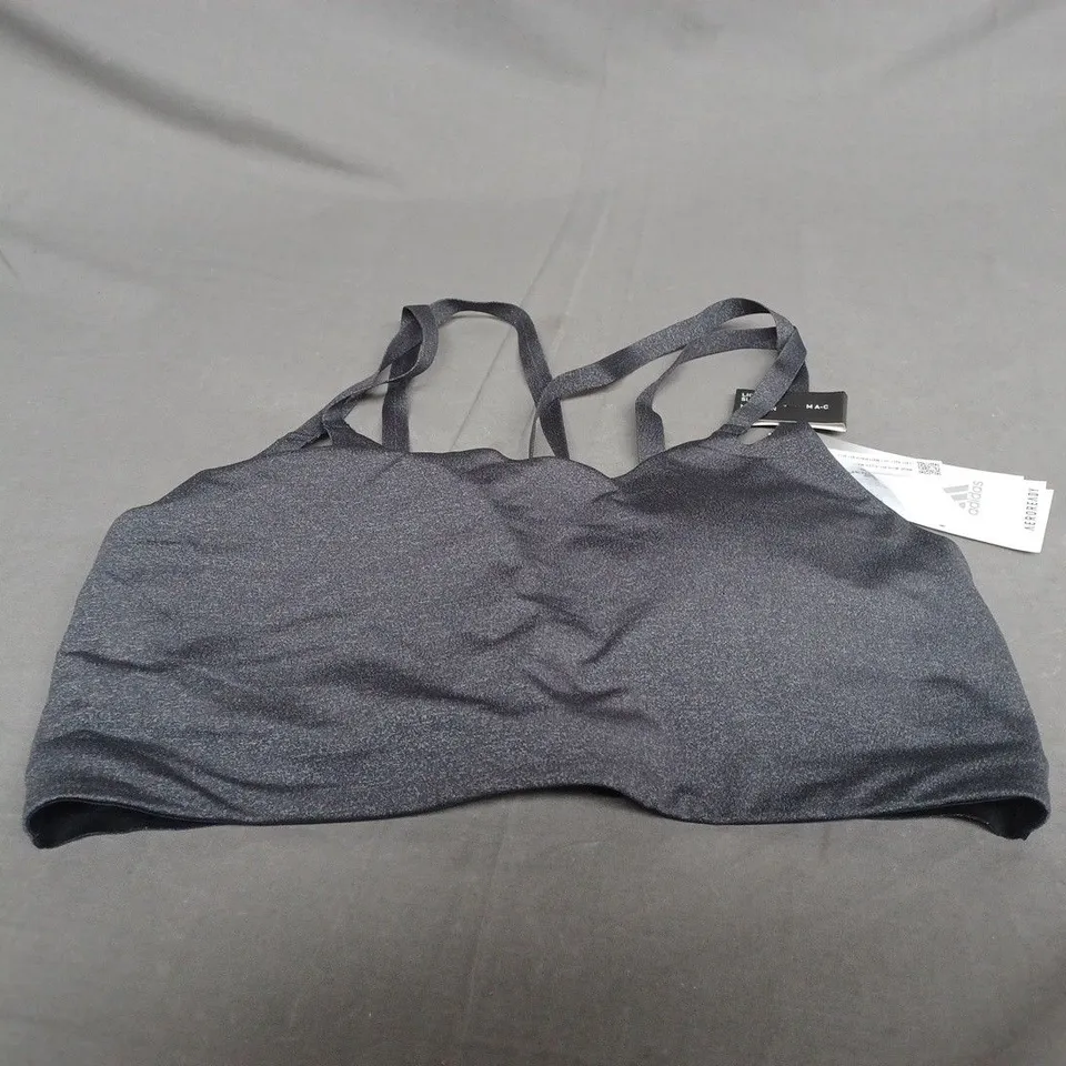 ADIDAS BLACK NOIR SPORTS BRA SIZE UNSPECIFIED