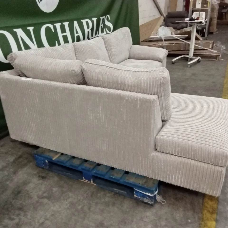 AMALFI STANDARD BACK FABRIC CORNER CHAISE SOFA RRP £949