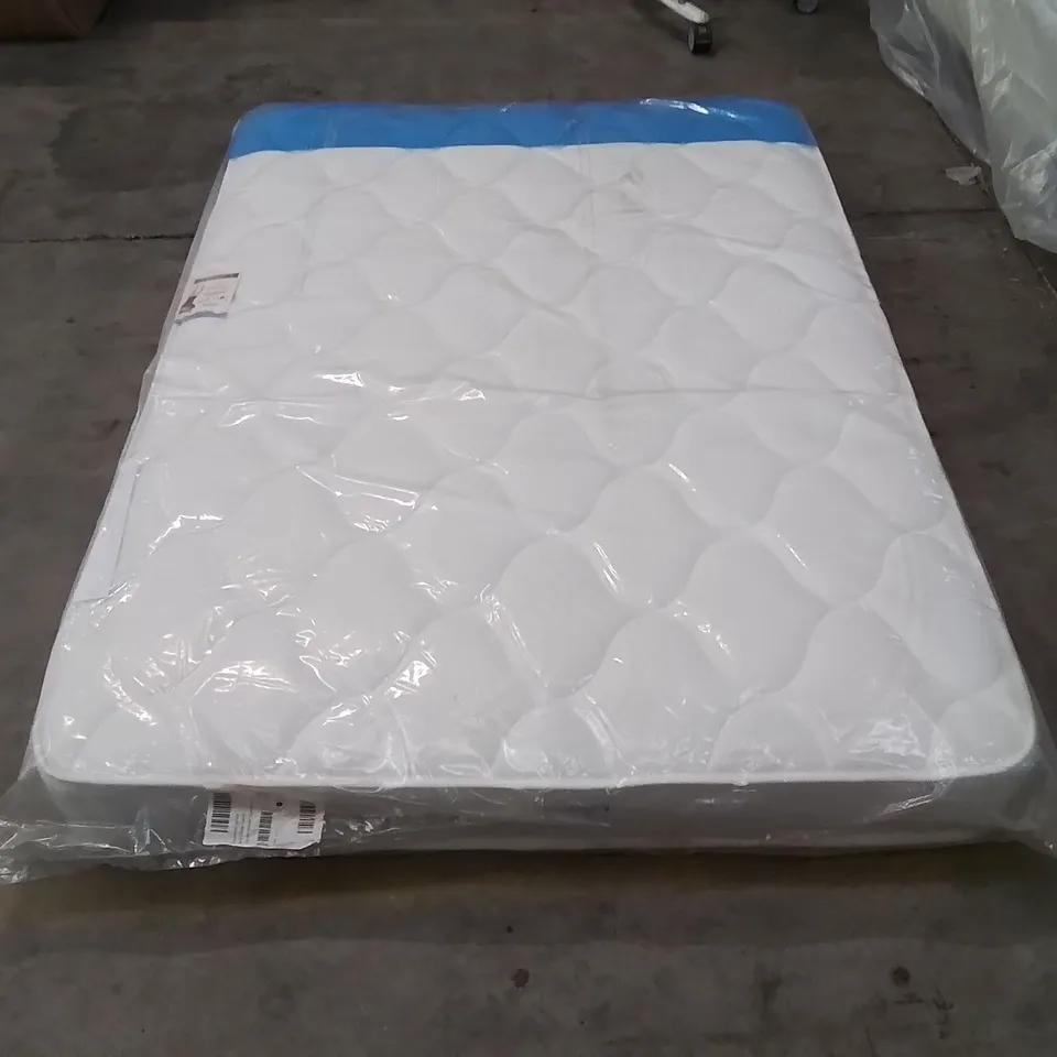 QUALITY BAGGED DOUBLE 135cm AIRSPRUNG MEMORY FOAM COMFORT MATTRESS RRP £699