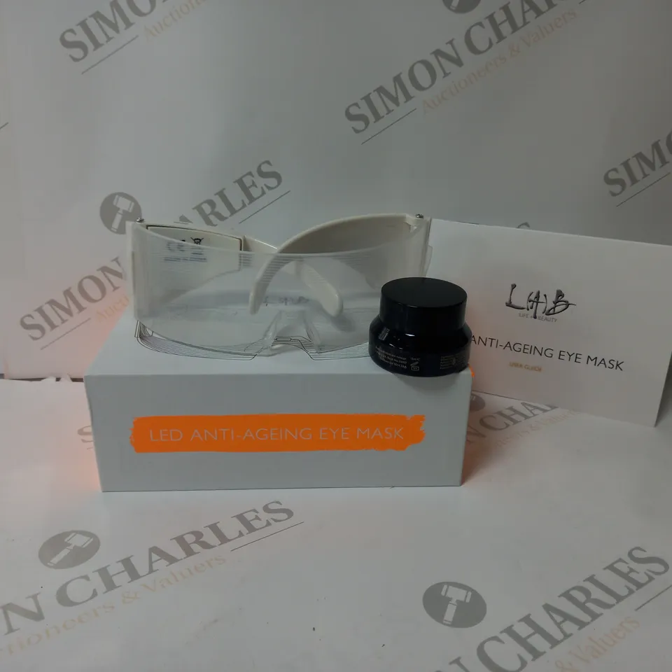 BOXED LIFE AND BEAUTY LED ANTI-AGEING EYE MASK 