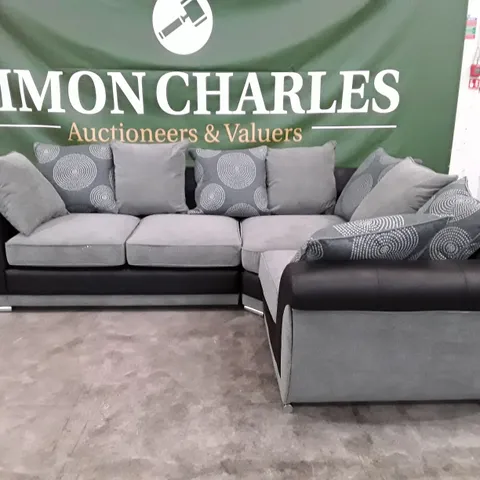 QUALITY DESIGNER DANUBE RH CORNER GROUP SOFA