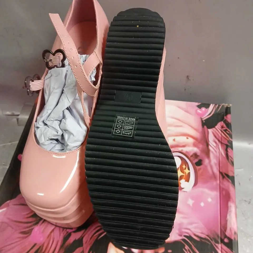 BOXED KOI GOOD FAIRY PRINCESS MEGA PLATFORM MARY JANES PINK SIZE 6