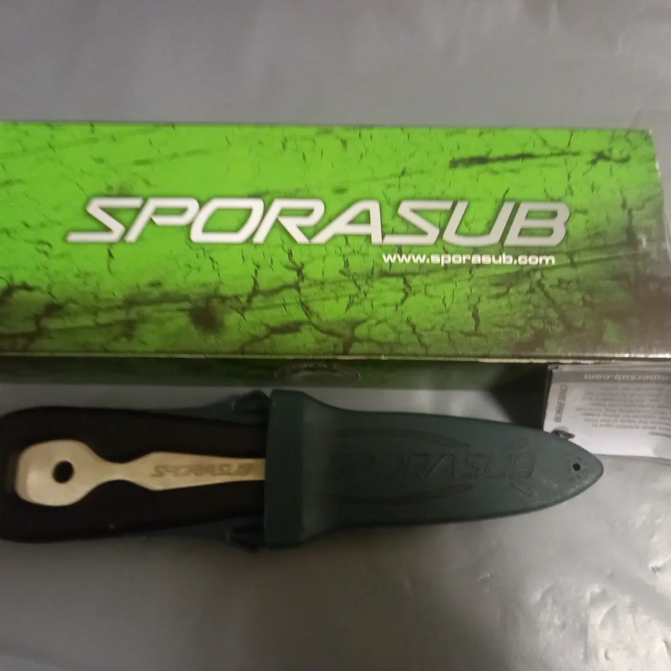 BOXED SPORASUB COMMANDO DIVING KNIFE