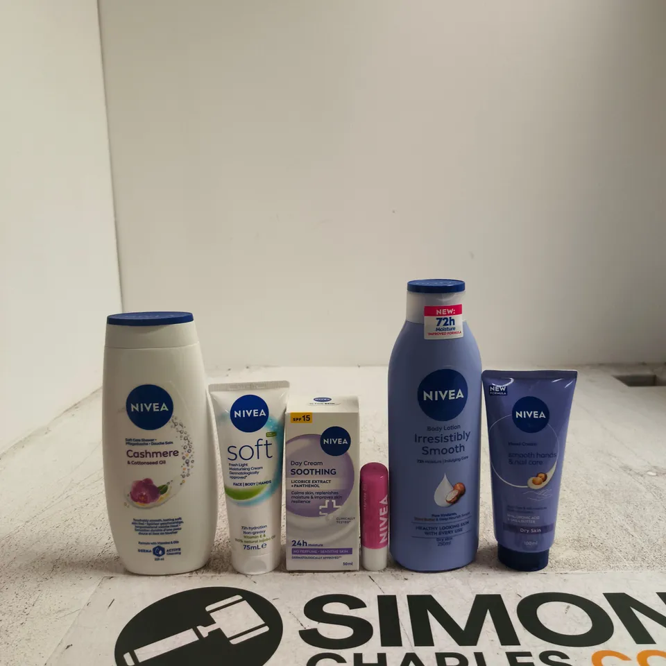 NIVEA TIME TO PAMPER SKINCARE COLLECTION – GIFT BOX WITH SIX PRODUCTS