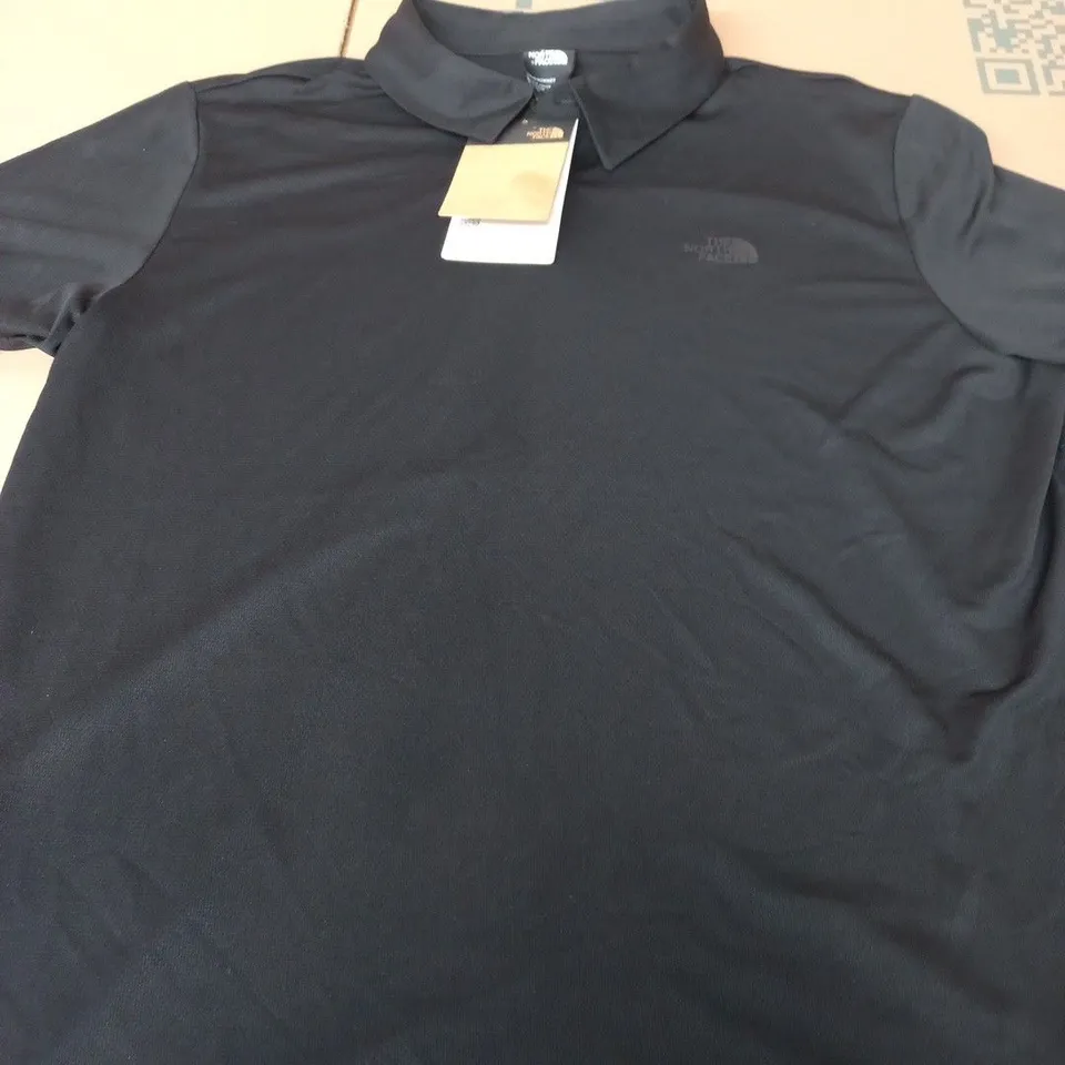 THE NORTH FACE POLO SHIRT – BLACK - SIZE L