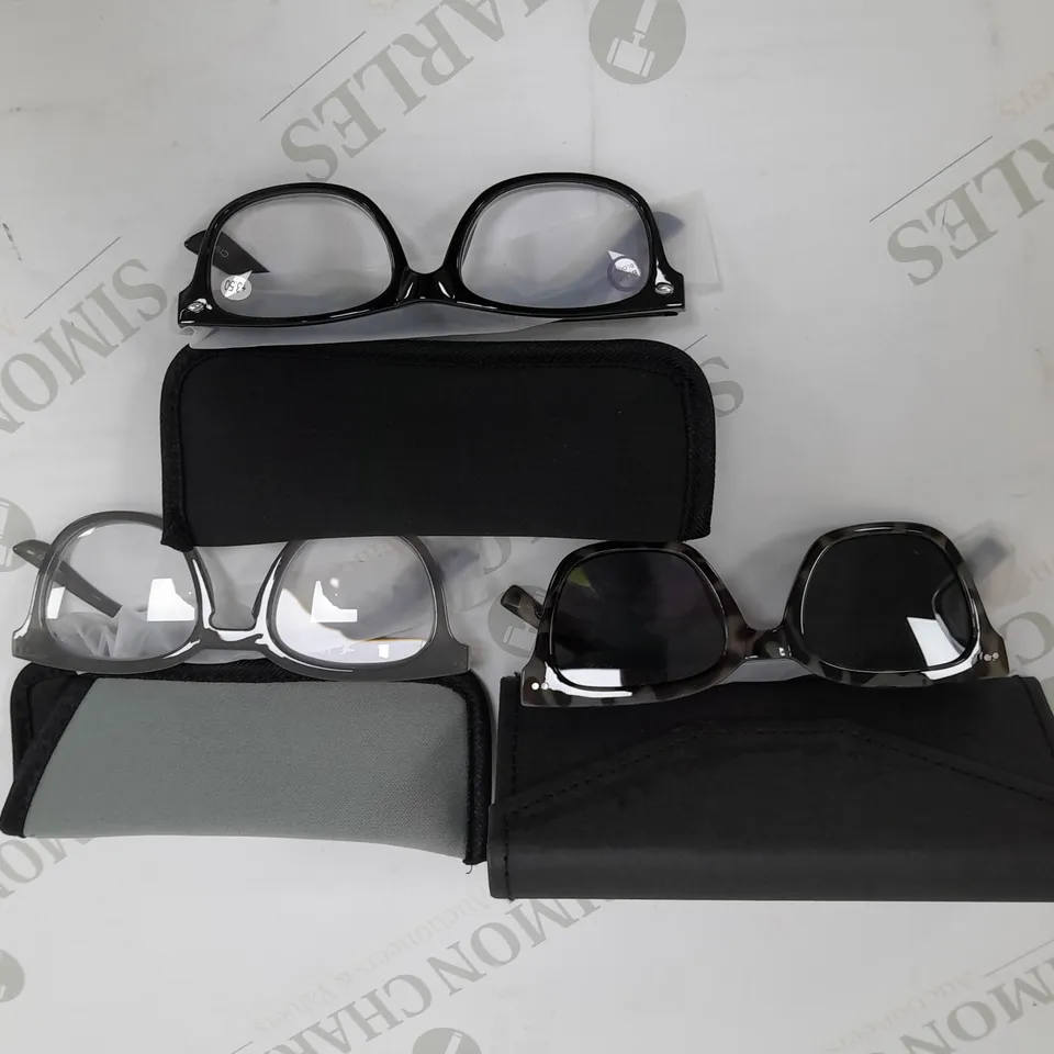 BOXED HUMMINGBIRD POLARISED SUNGLASSES & READER 3PC SET